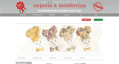 Desktop Screenshot of la-monferrina.com